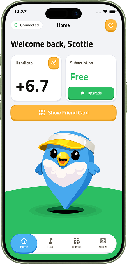 Golf Bird app screenshot